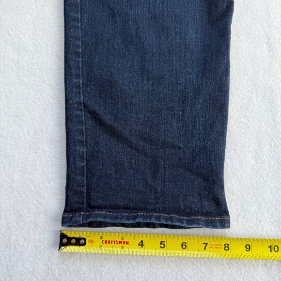 Gloria Vanderbilt Women's Amanda Stretch Blue Denim Jeans Plus Size 18W Short - Picture 9 of 10